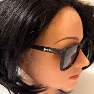 Goodr brown lightweight sunglasses are extremely light.in great conditions